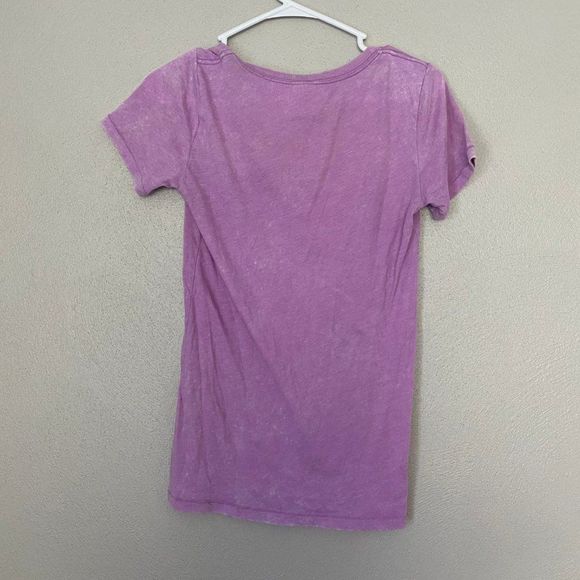 PINK VICTORIA'S SECRET Purple 'Love Pink'‎ Shirt XS - Picture 3 of 4